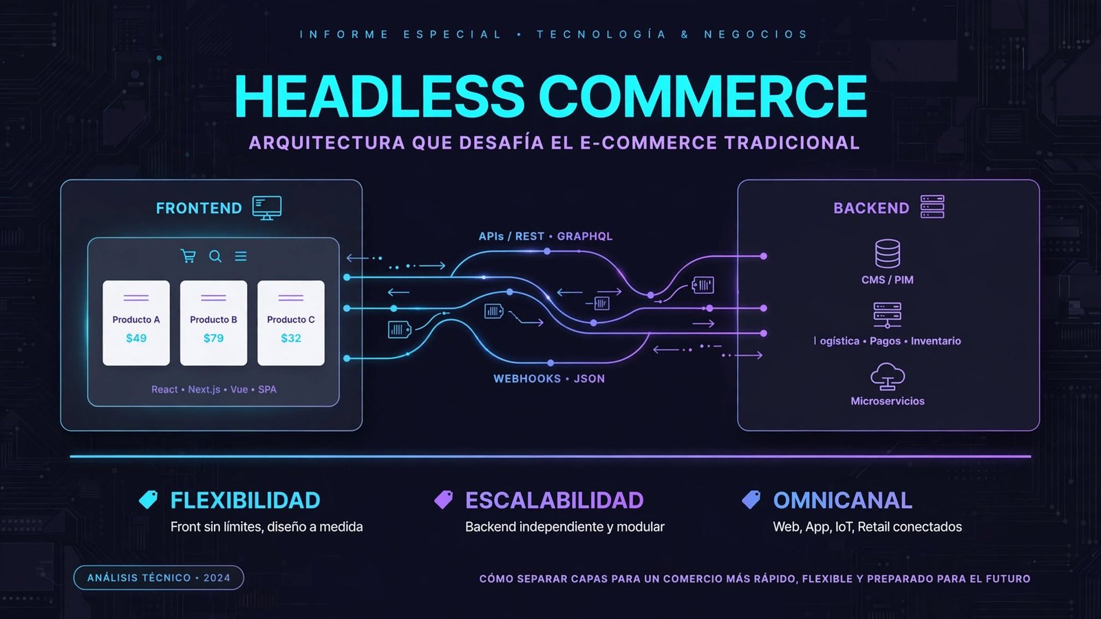 Headless Commerce: La arquitectura que desafía al e-commerce tradicional | AFR LOGIC